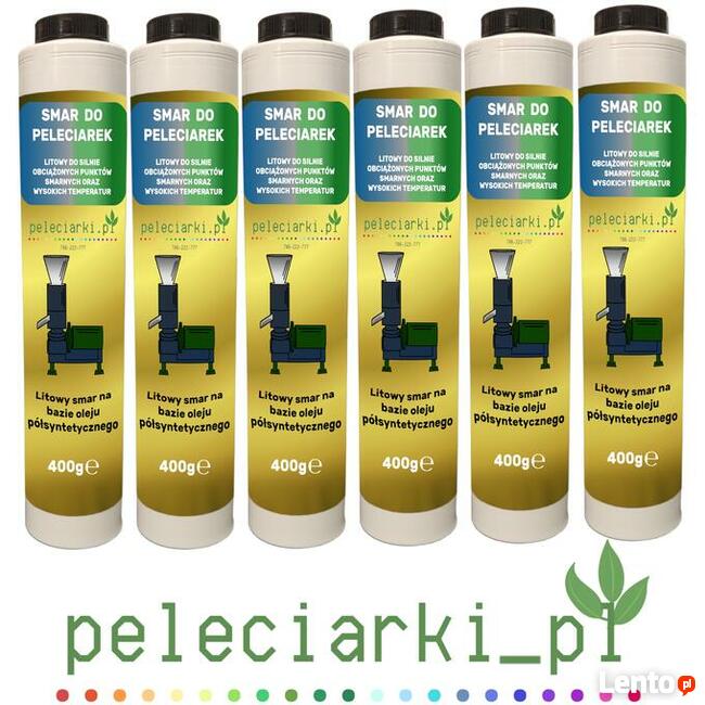 SMAR DO PELECIAREK PELECIARKI Pellet Peleciarka 400g