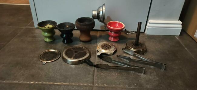 Shisha Fajka Wodna 2szt kompletne + akcesoria