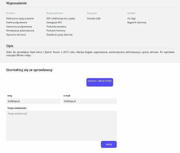 Sprzedam portal ogłoszeniowy