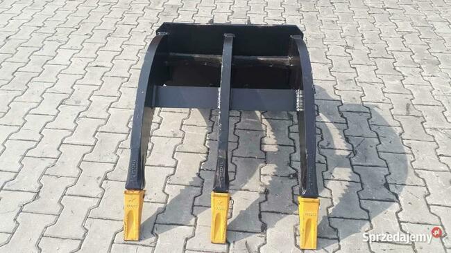 Zrywak 3 zęby do korzeni do koparko-ładowarki CAT VOLVO JCB