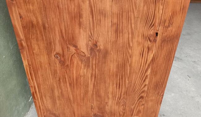 Szafka kuchenna (wózek kuchenny) na kółkach, solidna, drewni