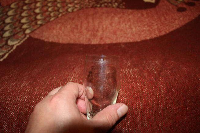 Literatki Szklane PRL 6 sztuk