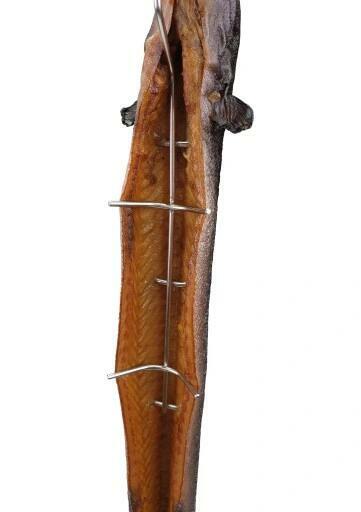 Hak Haki Do Wędzenia RYB WĘGORZA 2 Rozpórki INOX 5 sztuk