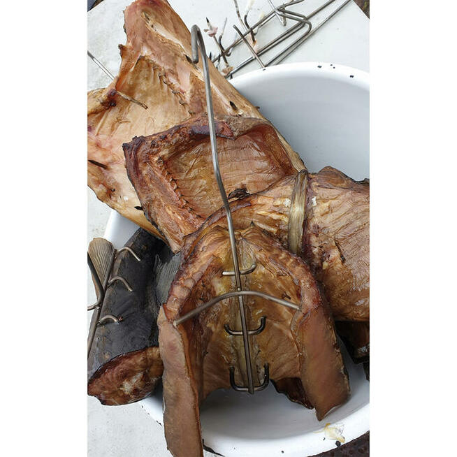 Hak Haki Do Wędzenia RYB DZWONKO HALIBUT KARP