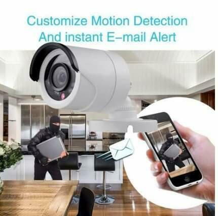 Zestaw 4 kamer do monitorowania