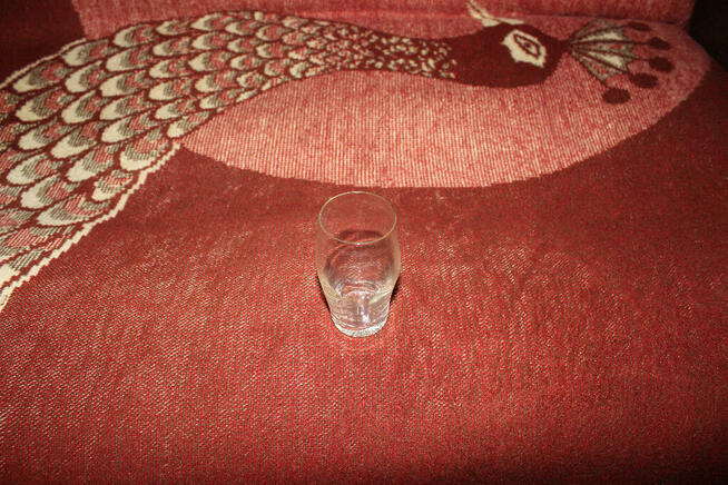 Literatki Szklane PRL 6 sztuk