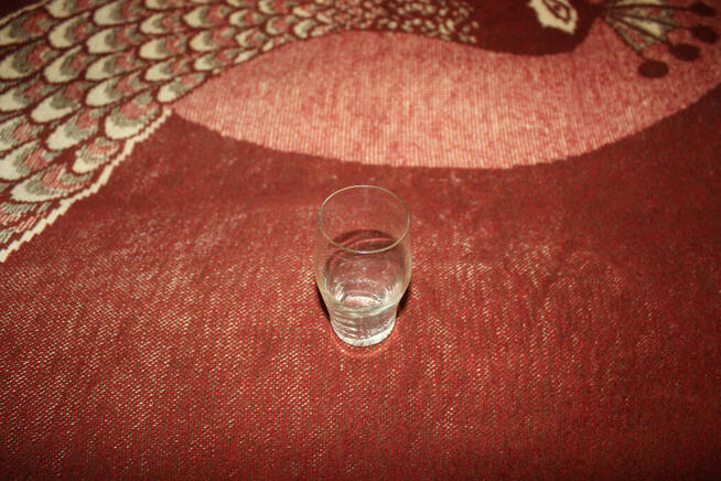 Literatki Szklane PRL 6 sztuk