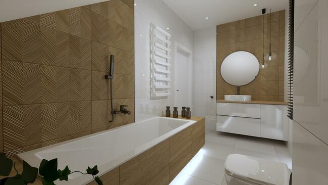 Projekt łazienki Architekt wnętrz projekt projektant