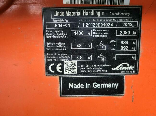 Linde R14 1120 Drive-in rok 2014