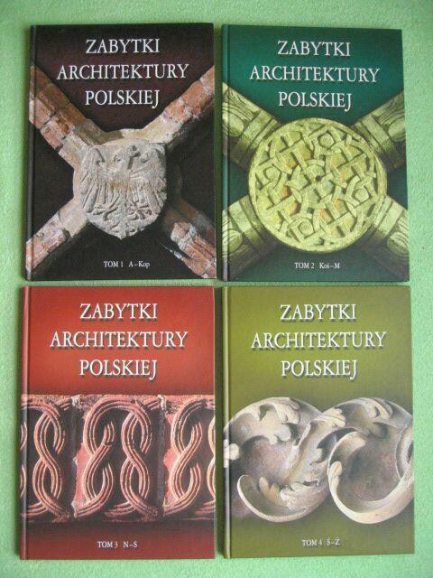 Zabytki architektury polskiej komplet 4 tomy