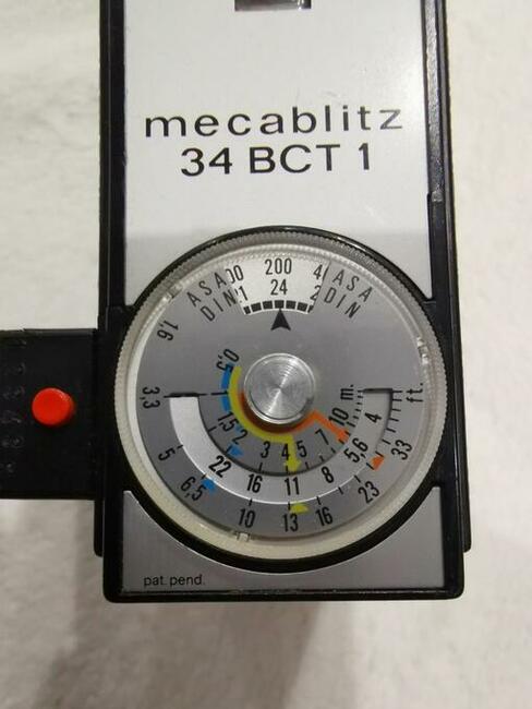 Retro lampa błyskowa Metz 34BCT1