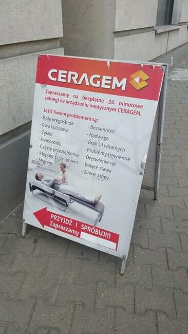 Łóżko masujące CERAGEM