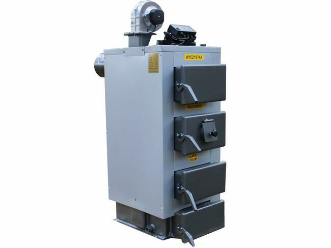 Piec kocioł stalowy 12kw uniwersalny na drewno blacha 6mm