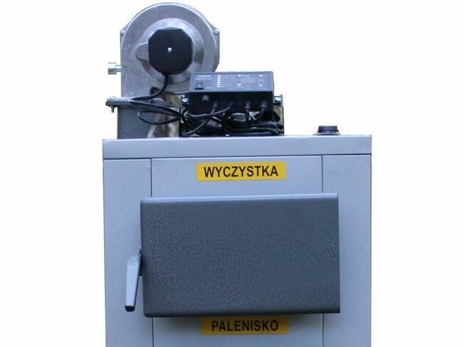 Kotły z Pleszewa - piec kocioł na drewno wegiel 25kw 180m2