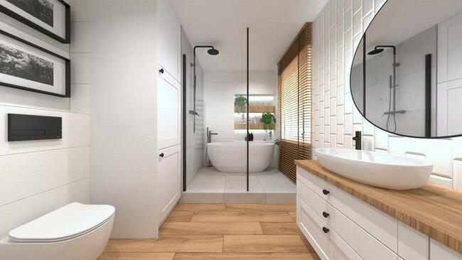 Projekt łazienki Architekt wnętrz projekt projektant