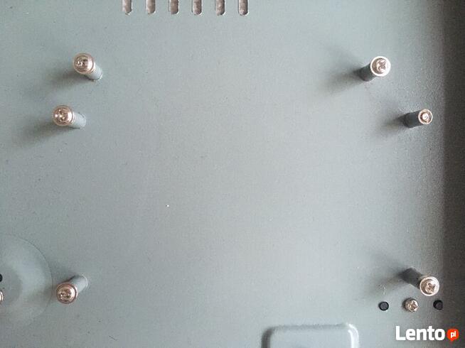 Obudowa metalowa szara / srebrna