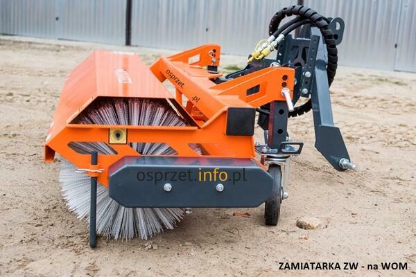 Zamiatarka mechaniczno-hydrauliczna WOM - ZW 150 cm
