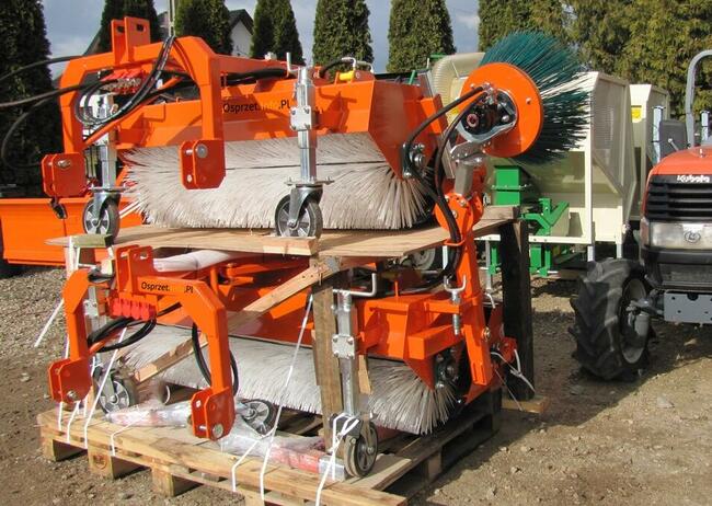 Zamiatarka hydrauliczna do ładowarki, wózka widłowego 200 cm