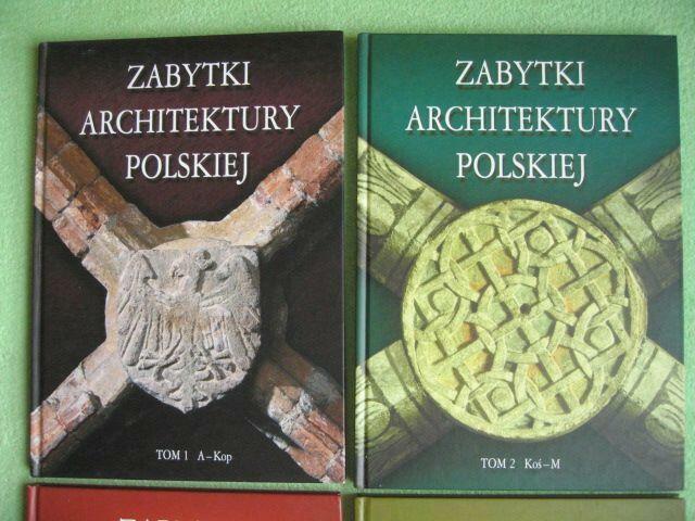Zabytki architektury polskiej komplet 4 tomy