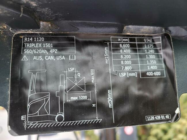 Linde R14 1120 Drive-in rok 2014