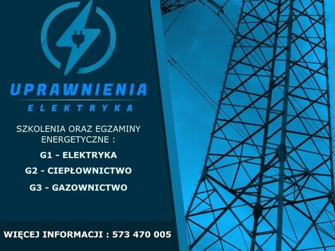Uprawnienia SEP-owskie G1, G2, G3. Egzaminy Online.