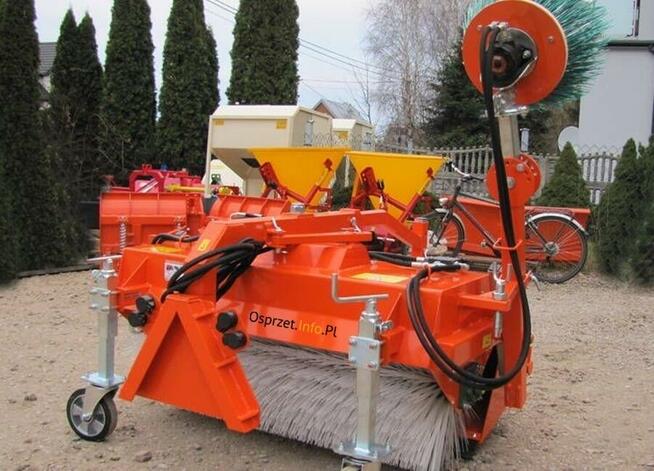 Zamiatarka hydrauliczna do ładowarki, wózka widłowego 120 cm