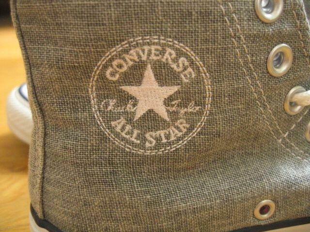 wysokie Conversy 36 szare, model podwójny