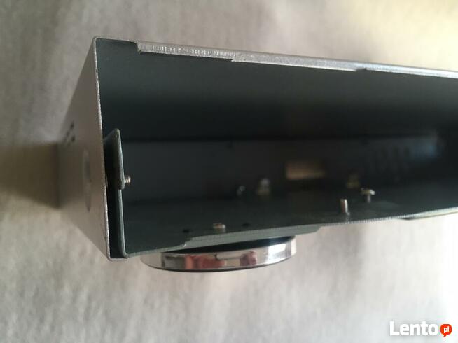 Obudowa metalowa szara / srebrna