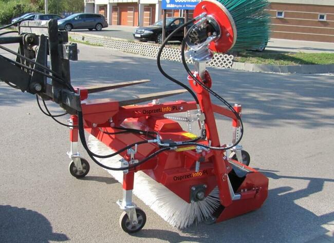 Zamiatarka hydrauliczna do ładowarki, wózka widłowego 200 cm