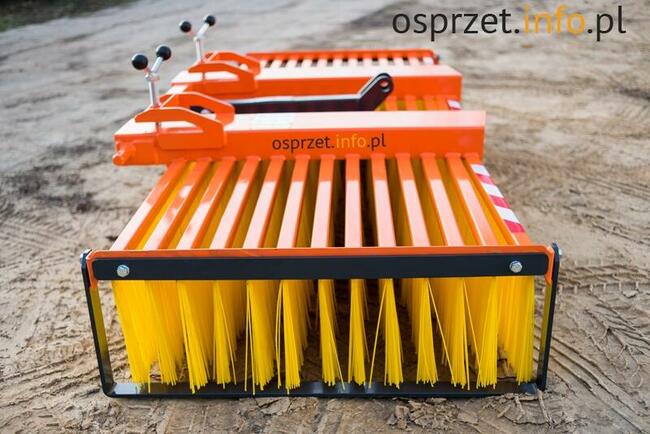 Zamiatarka szczotkowa składana ZLS-long, 12 rzędów 150-250cm