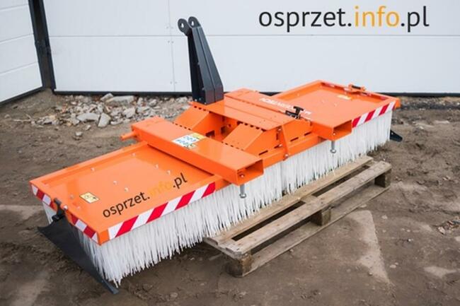 Zamiatarka szczotkowa składana ZLS-long, 12 rzędów 150-250cm