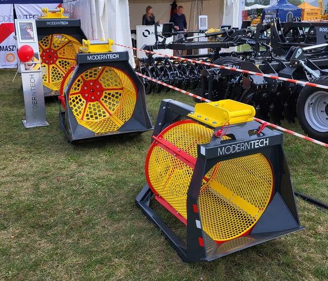 Łyżka przesiewająca do ziemi, przesiewacz bębnowy - PSB 500L