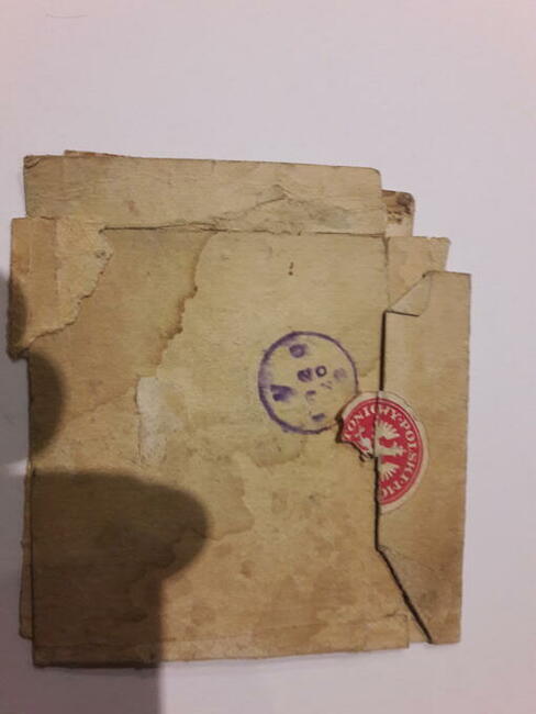 Stare opakowanie z 1920r.