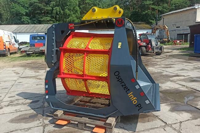 Łyżka przesiewająca do ziemi, gruzu - przesiewacz MAX 1000L