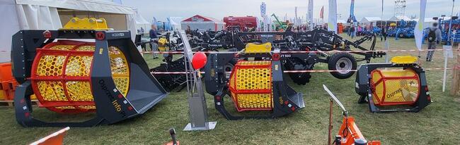 Łyżka przesiewająca do ziemi, przesiewacz bębnowy - PSB 500L