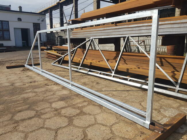 Brama przesuwna do samodzielnego wypełnienia