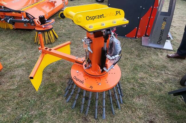 Odchwaszczarka do koparki, szczotka do usuwania chwastów, za
