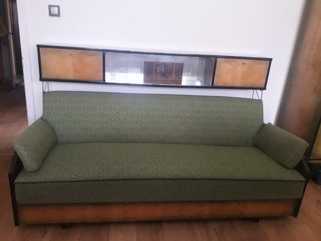 Wersalka z półką Swarzędz Retro Vintage lata 70-te