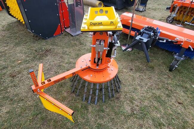 Odchwaszczarka do koparki, szczotka do usuwania chwastów, za