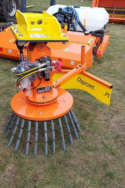 Odchwaszczarka do koparki, szczotka do usuwania chwastów, za