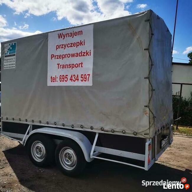 Wynajme duża przyczepę - 3.5 metra!! -Sława lub Włoszakowice