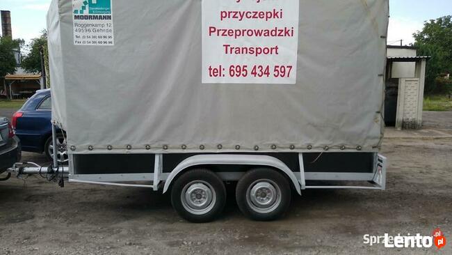 Wynajme duża przyczepę - 3.5 metra!! -Sława lub Włoszakowice