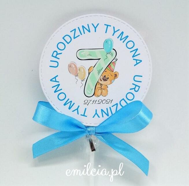 DUŻE Lizaki jako podziękowanie dla gości z okazji urodzin