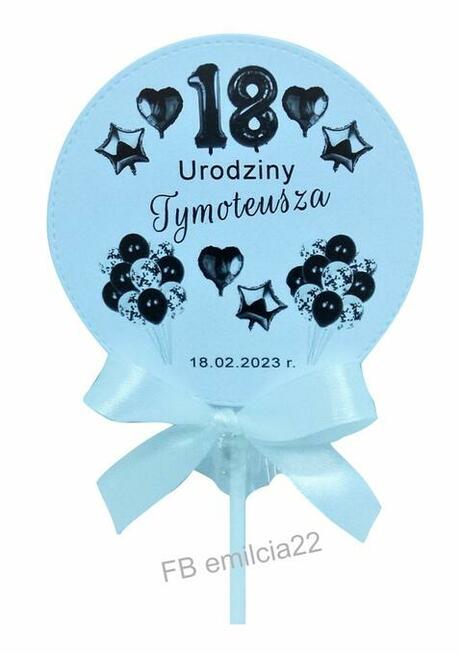 DUŻE Lizaki jako podziękowanie dla gości z okazji urodzin