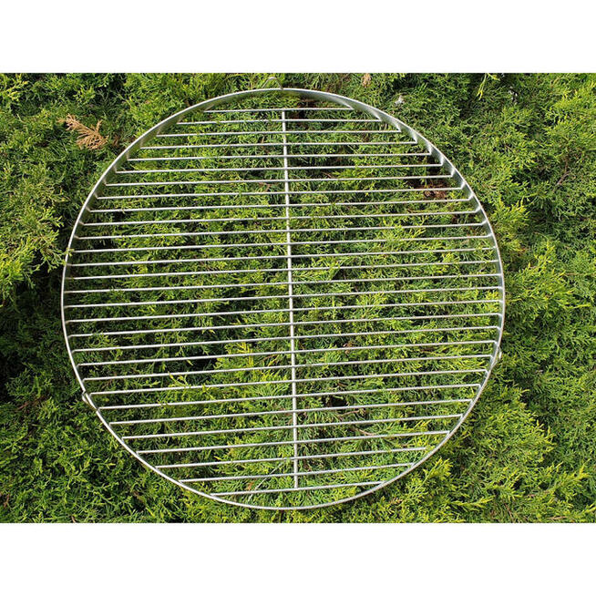 Ruszt 50 cm INOX Podwieszany Z Łańcuchem Do Grilla Trójnożnego