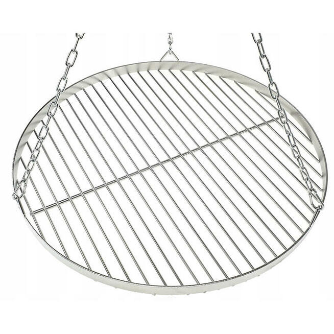 Ruszt Okrągły Nierdzewny Do Paleniska Grilla 50 cm
