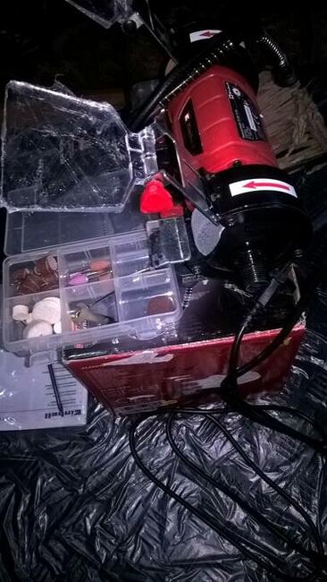 Mini szlifierka -polerka multi narzędzie Einhell zestaw