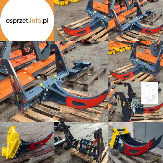 Zrywak do korzeni DWUZĘBOWY do ładowarki JCB - Q-FIT