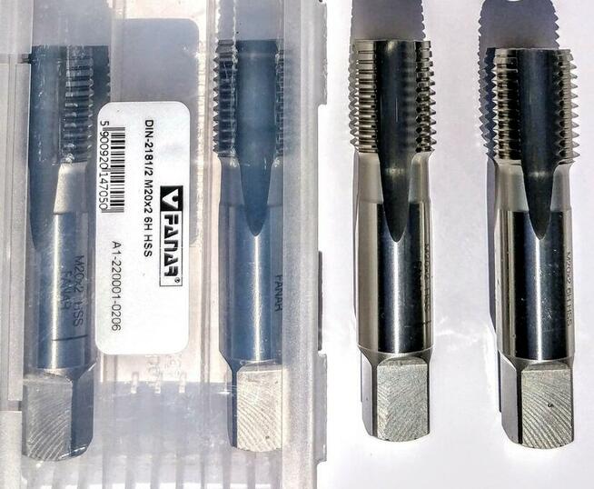 GWINTOWNIK M22 M22x2,5 M 22 HSS FWP VIS FANAR KOMP CIECHANÓW