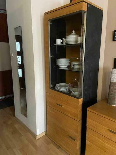 Meble dębowe czarno - brązowe ZAKOR